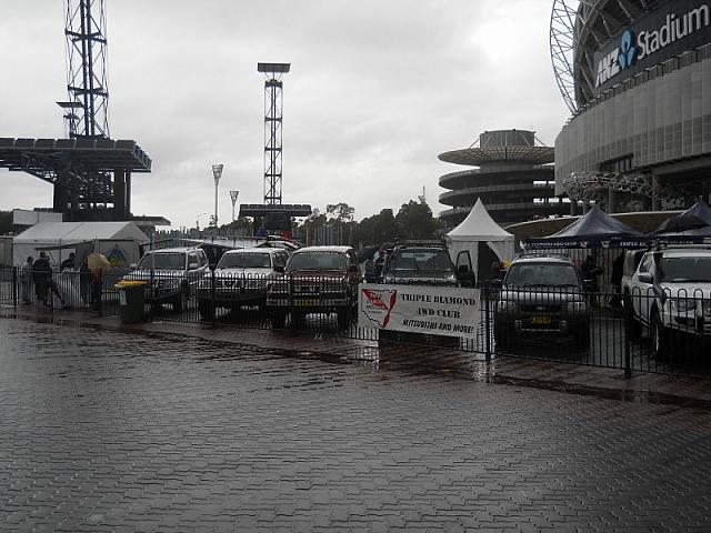 Display Vehicles at 2012 Easter Show